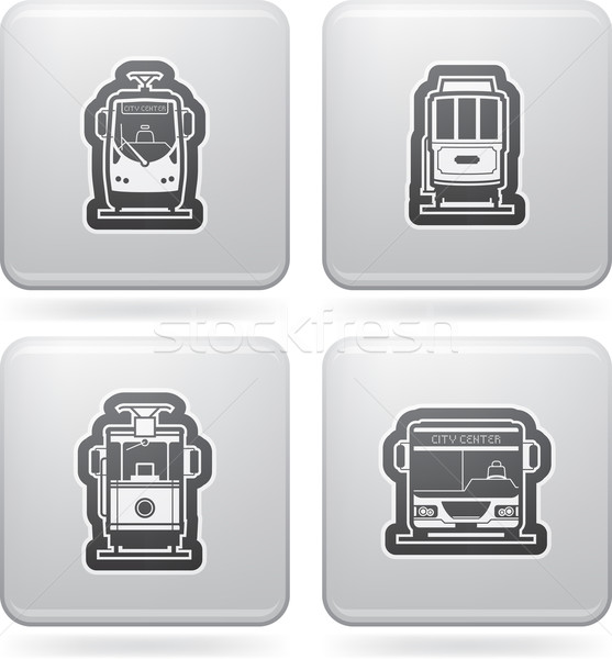 Transport transport publiczny różny gruntów pojazdy tutaj Zdjęcia stock © Vectorminator