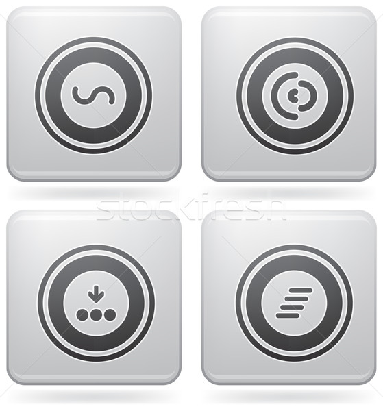 Miscellaneous Platinum Icons Stock photo © Vectorminator