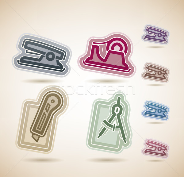 Office Supply Stock photo © Vectorminator