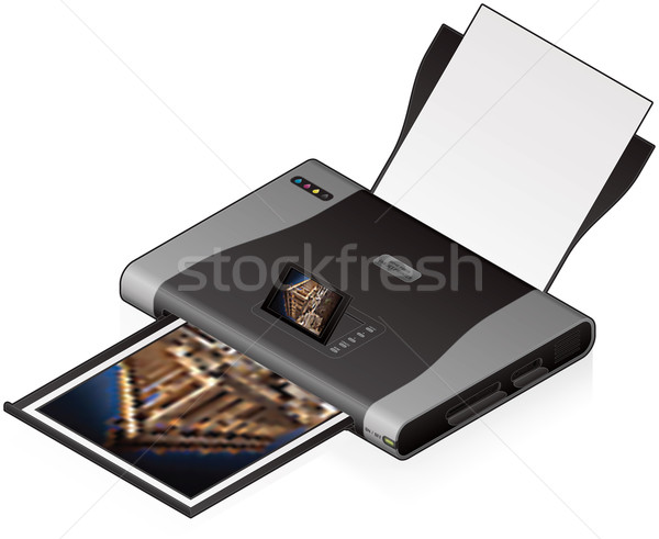 InkJet Printer Stock photo © Vectorminator