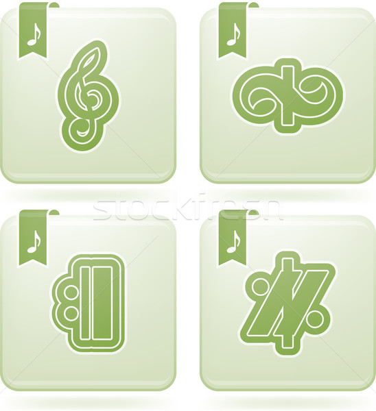 Musical notation Stock photo © Vectorminator