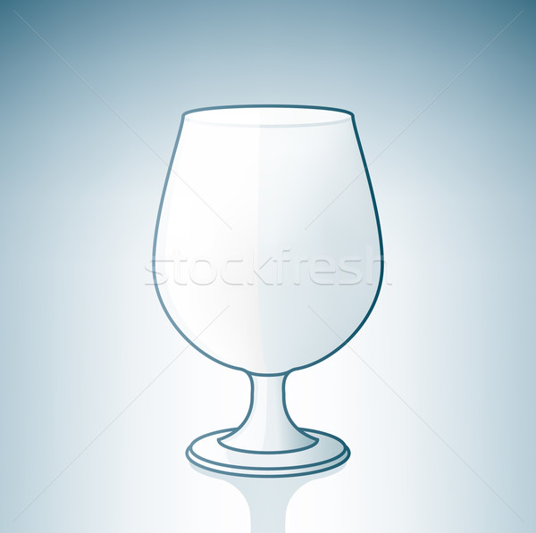 Empty Beer Glass Stock photo © Vectorminator