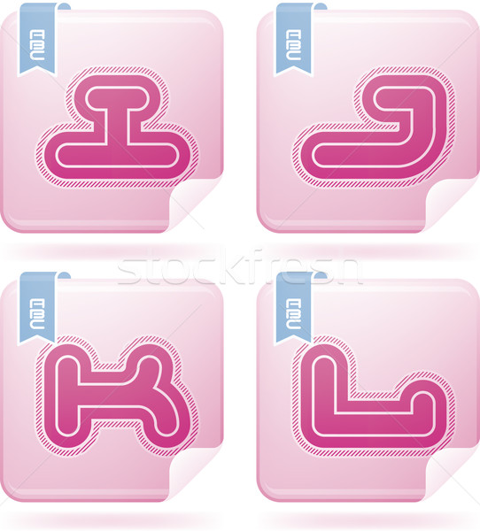 Capital letters Stock photo © Vectorminator