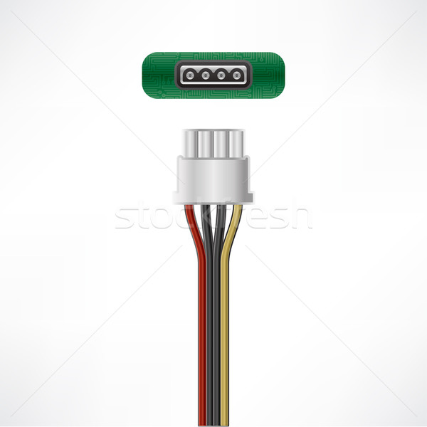 Power cable Stock photo © Vectorminator