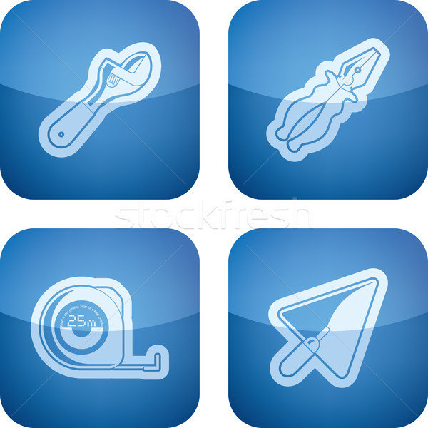 Construction site tools Stock photo © Vectorminator