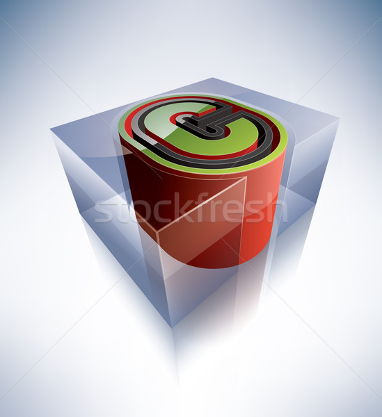 3D alphabet: C Stock photo © Vectorminator