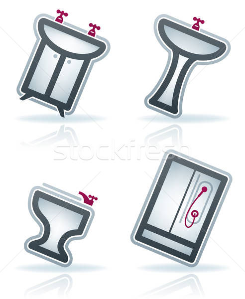 Bath Utensils Stock photo © Vectorminator