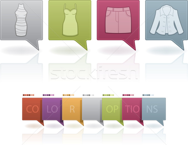 Woman's Clothing Stock photo © Vectorminator