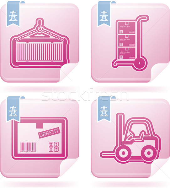 Industry Icons: Transportations Stock photo © Vectorminator