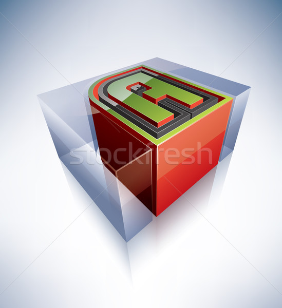 3D letters: A Stock photo © Vectorminator