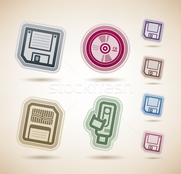 Computer Parts Stock photo © Vectorminator