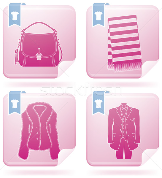 Moda różny ikona górę dolny Zdjęcia stock © Vectorminator