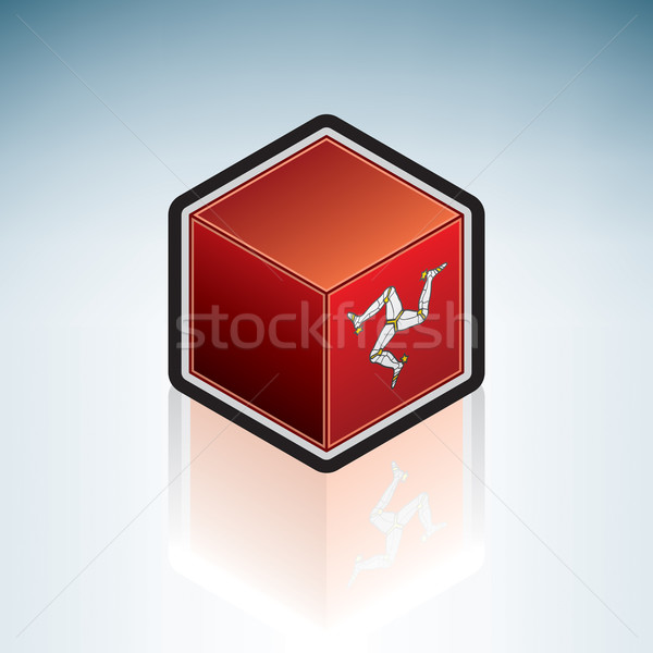 Isle of Man { Europe } Stock photo © Vectorminator