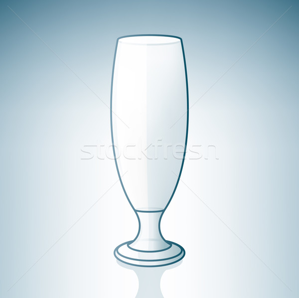 Empty Beer Glass Stock photo © Vectorminator