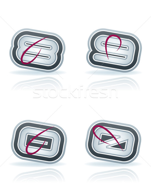 Capital letters Stock photo © Vectorminator