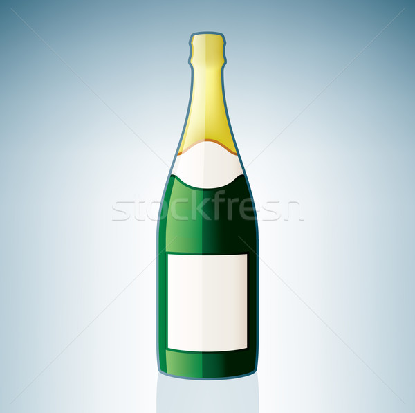 Champaign Bottle Stock photo © Vectorminator