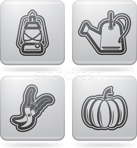 Industry Icons: Agriculture Stock photo © Vectorminator