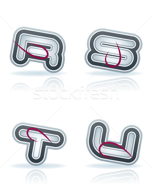 Stock photo: Capital letters
