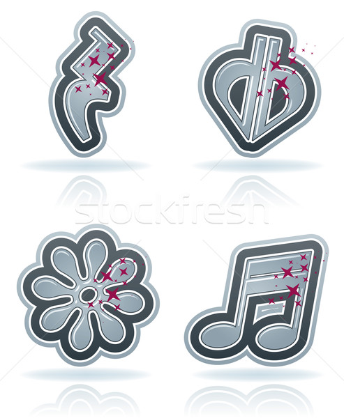 Stock photo: Musical notation