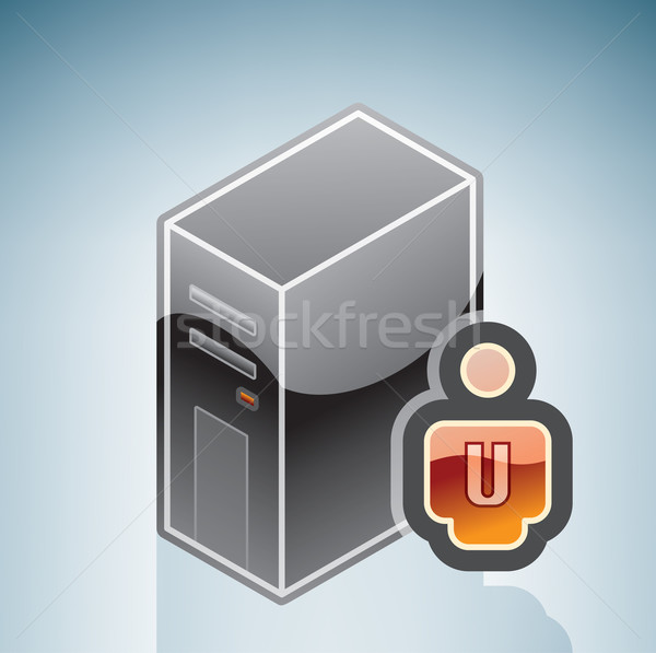 Network User Account/Privilages Stock photo © Vectorminator