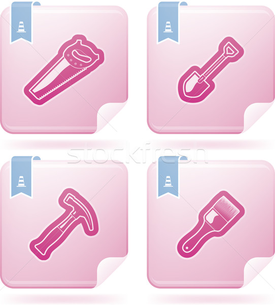 Construction site tools Stock photo © Vectorminator