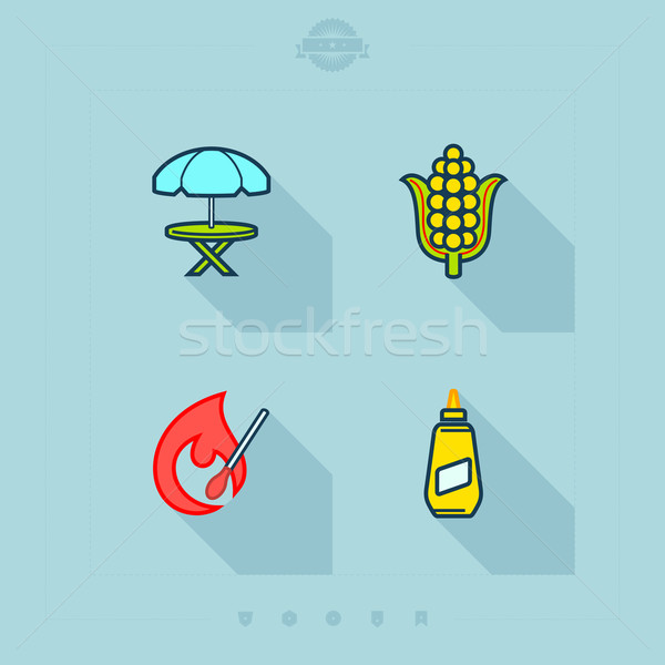 Barbecue Stock photo © Vectorminator