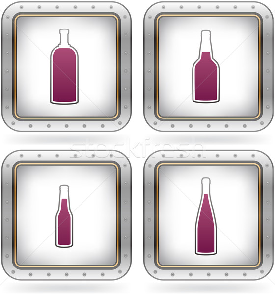 Alcohol glasses Stock photo © Vectorminator