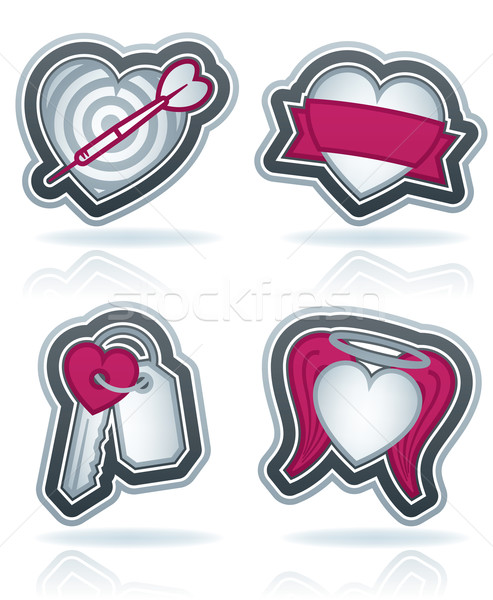 Valentines Hearts Stock photo © Vectorminator