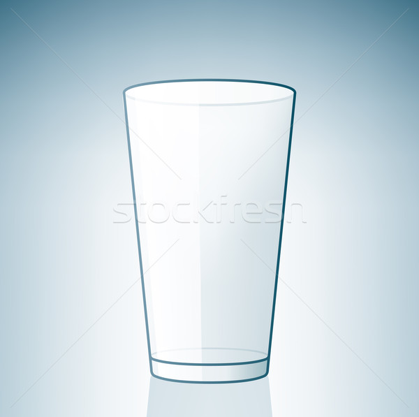 Empty Beer Glass Stock photo © Vectorminator