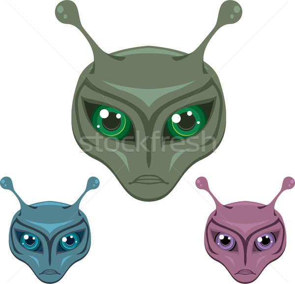 Alien vector illustration clip-art image Stock photo © vectorworks51