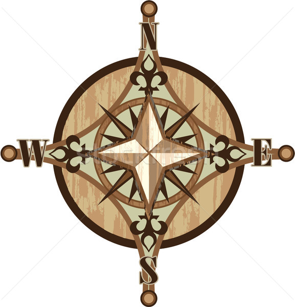 Compass vector illustration clip-art image Stock photo © vectorworks51