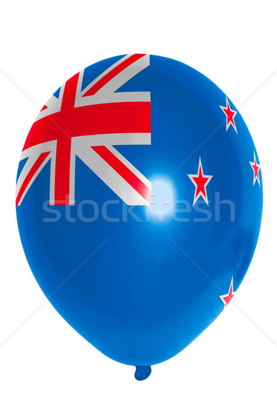 Ballon Flagge New Zealand glücklich Reise Stock foto © vepar5