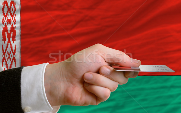 buying with credit card in belarus Stock photo © vepar5
