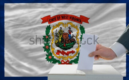 商业照片: 旗· 美国人 · 西弗吉尼亚州 · 整个 ·帧