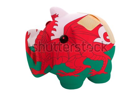 wales national flag thumbs down gesture for failure made with ha Stock photo © vepar5