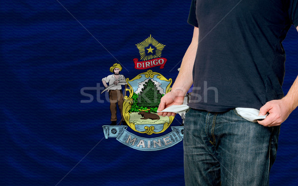 recession impact on young man and society in american state of m Stock photo © vepar5