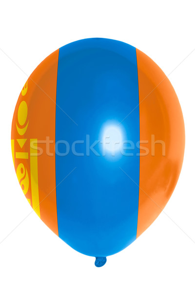 Balloon colored in  national flag of mongolia    Stock photo © vepar5