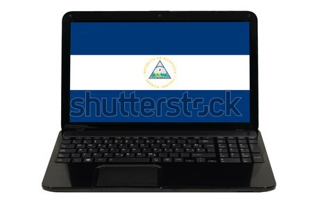 smartphone national flag of nicaragua    Stock photo © vepar5