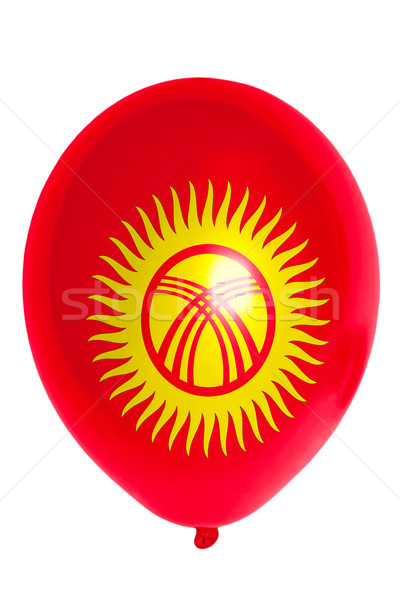 Balloon colored in  national flag of kirghizstan    Stock photo © vepar5