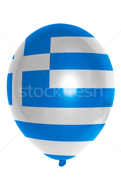 Balloon colored in  national flag of greece    Stock photo © vepar5