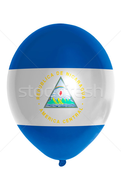 Balloon colored in  national flag of nicaragua    Stock photo © vepar5