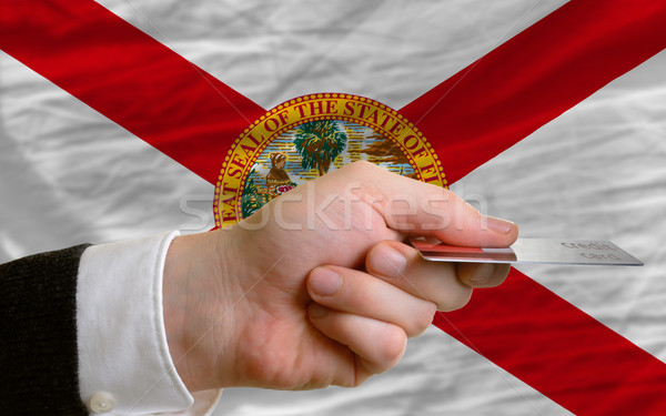 buying with credit card in us state of florida Stock photo © vepar5