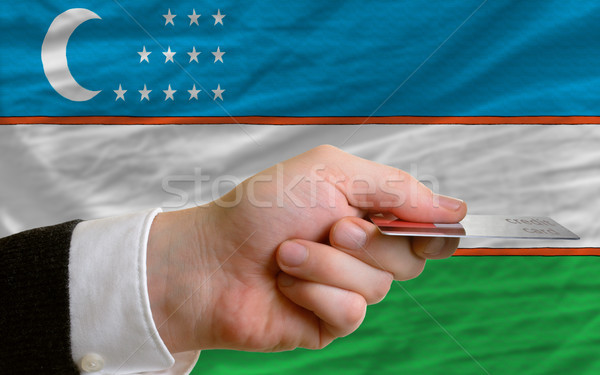 buying with credit card in uzbekistan Stock photo © vepar5