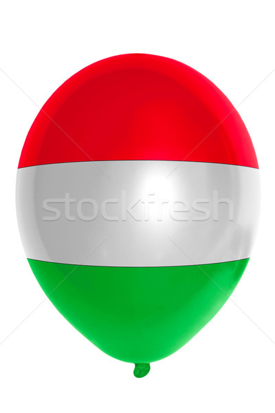 Balloon colored in  national flag of hungary    Stock photo © vepar5