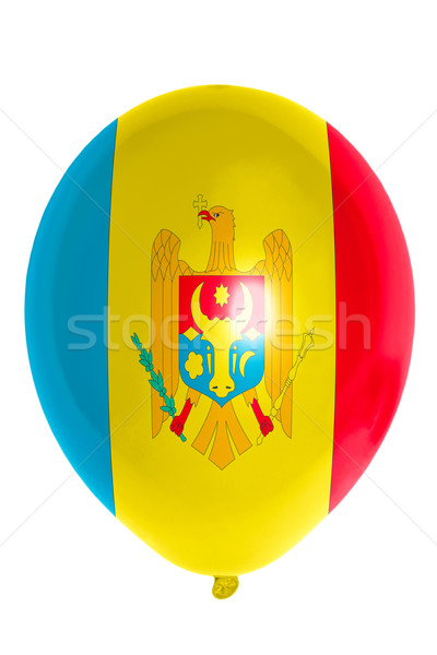 Balloon colored in  national flag of moldova    Stock photo © vepar5