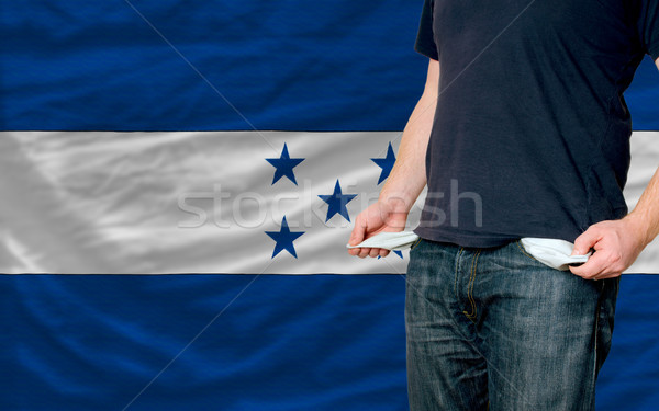 recession impact on young man and society in honduras Stock photo © vepar5