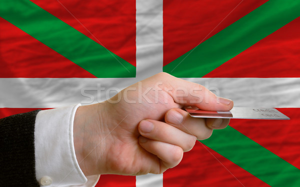 buying with credit card in basque Stock photo © vepar5
