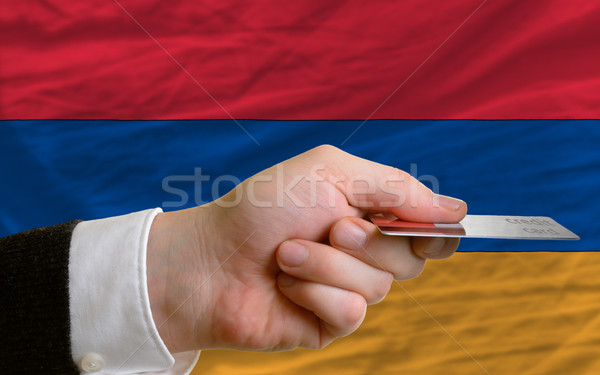 buying with credit card in armenia Stock photo © vepar5