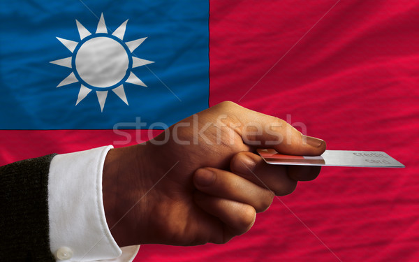buying with credit card in taiwan Stock photo © vepar5