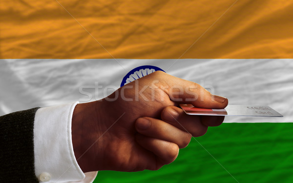 buying with credit card in india Stock photo © vepar5